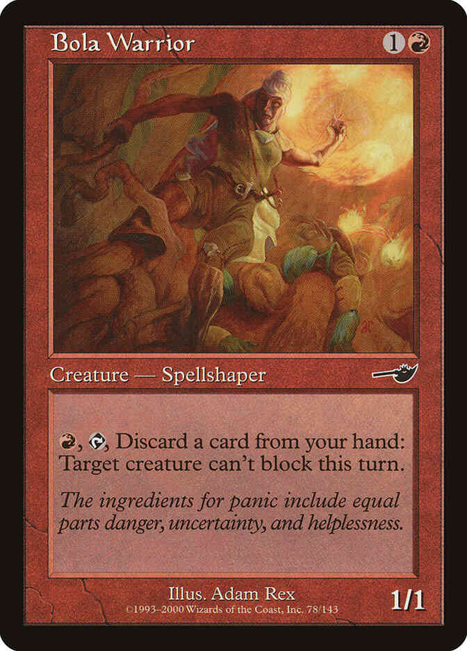 Bola Warrior [78] [Nemesis] [Non-Foil]