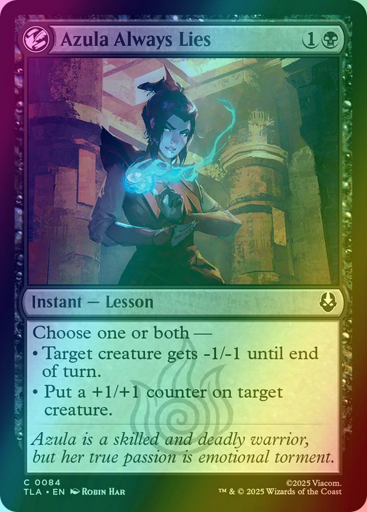Azula Always Lies [84] [Avatar: The Last Airbender] [Foil]