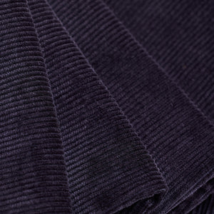 Black Corduroy Slim Fit Trousers