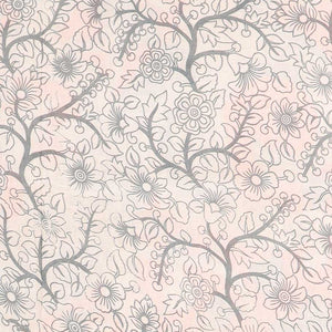 Cream bird motifs machine-printed kalamkari cotton saree, contrast unique motifs border & animal motifs pallu