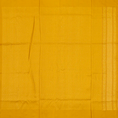 Peach Handwoven Banarasi Tissue Silk Saree With Chakaram Motifs