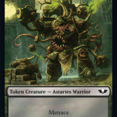 Astartes Warrior Token (12) // Spawn Token (16) [Universes Beyond: Warhammer 40,000: Tokens] [Non-Foil]