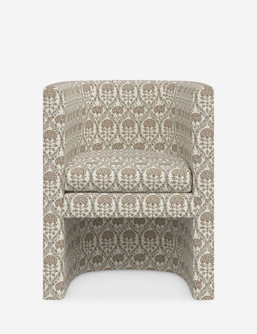 Ivory Blockprint Floral