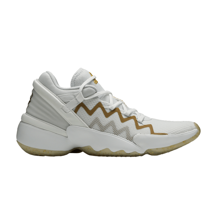 adidas D.O.N. Issue #2 White Gold Metallic