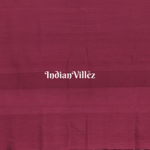 Maroon Laxmi Feet Odisha Ikat Contemporary Silk Saree