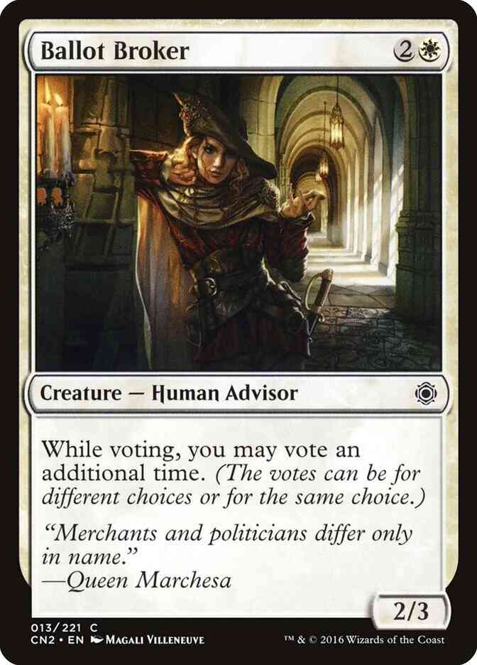 Ballot Broker [13] [Conspiracy Take The Crown] [Non-Foil]