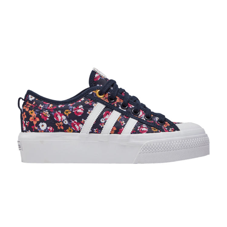 adidas Nizza Platform Floral Black (Women's)