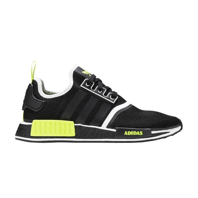 adidas NMD R1 Black Solar Yellow