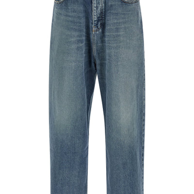 Balenciaga Distressed Baggy Jeans