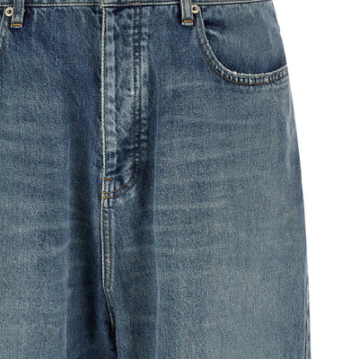 Balenciaga Distressed Baggy Jeans