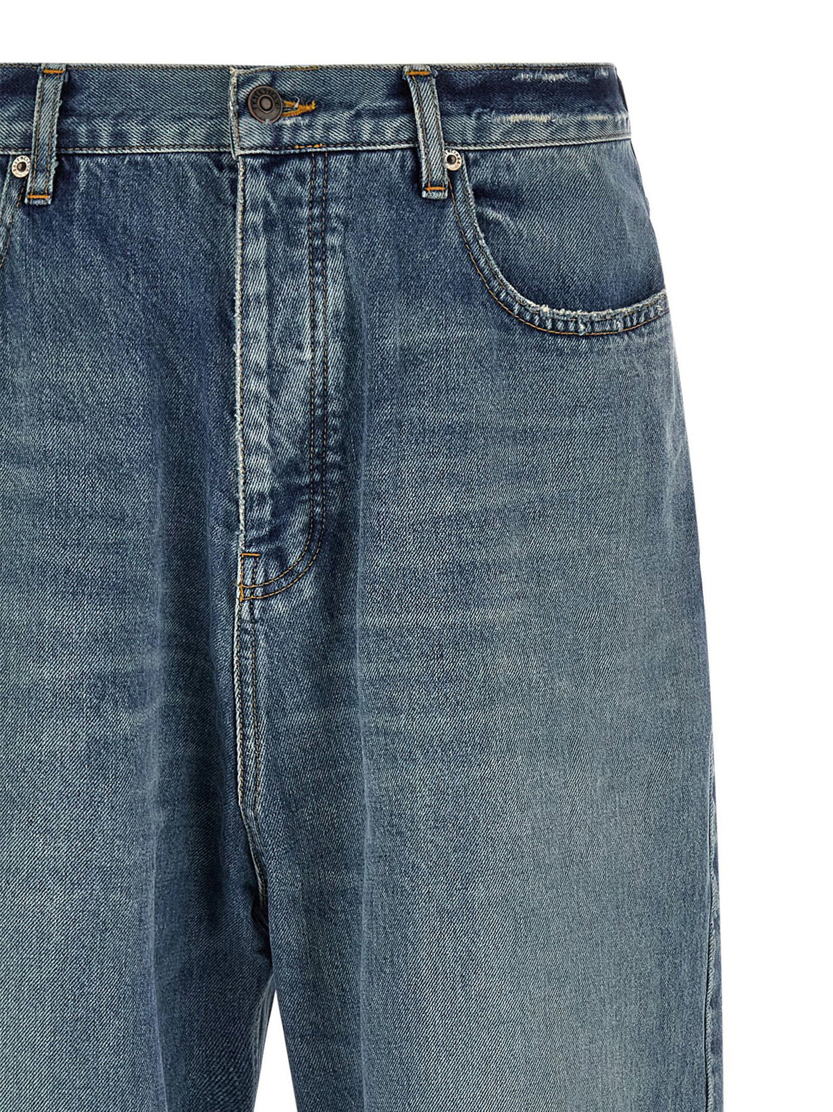 Balenciaga Distressed Baggy Jeans
