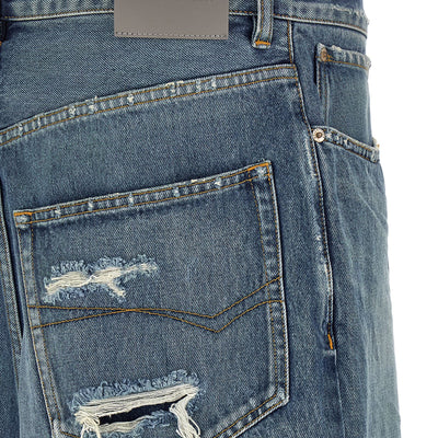 Balenciaga Distressed Baggy Jeans