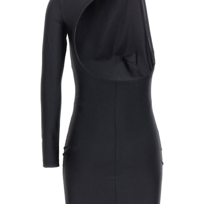 Balenciaga Cut-out One Shoulder Dress