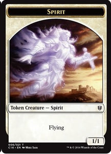 Bird Token (02) // Spirit Token (06) [Commander 2016 Tokens] [Non-Foil]