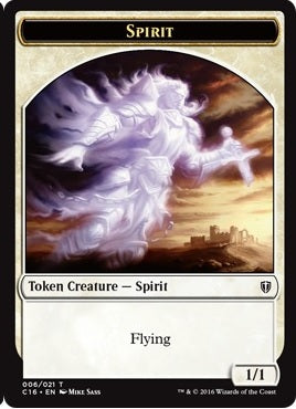 Bird Token (02) // Spirit Token (06) [Commander 2016 Tokens] [Non-Foil]