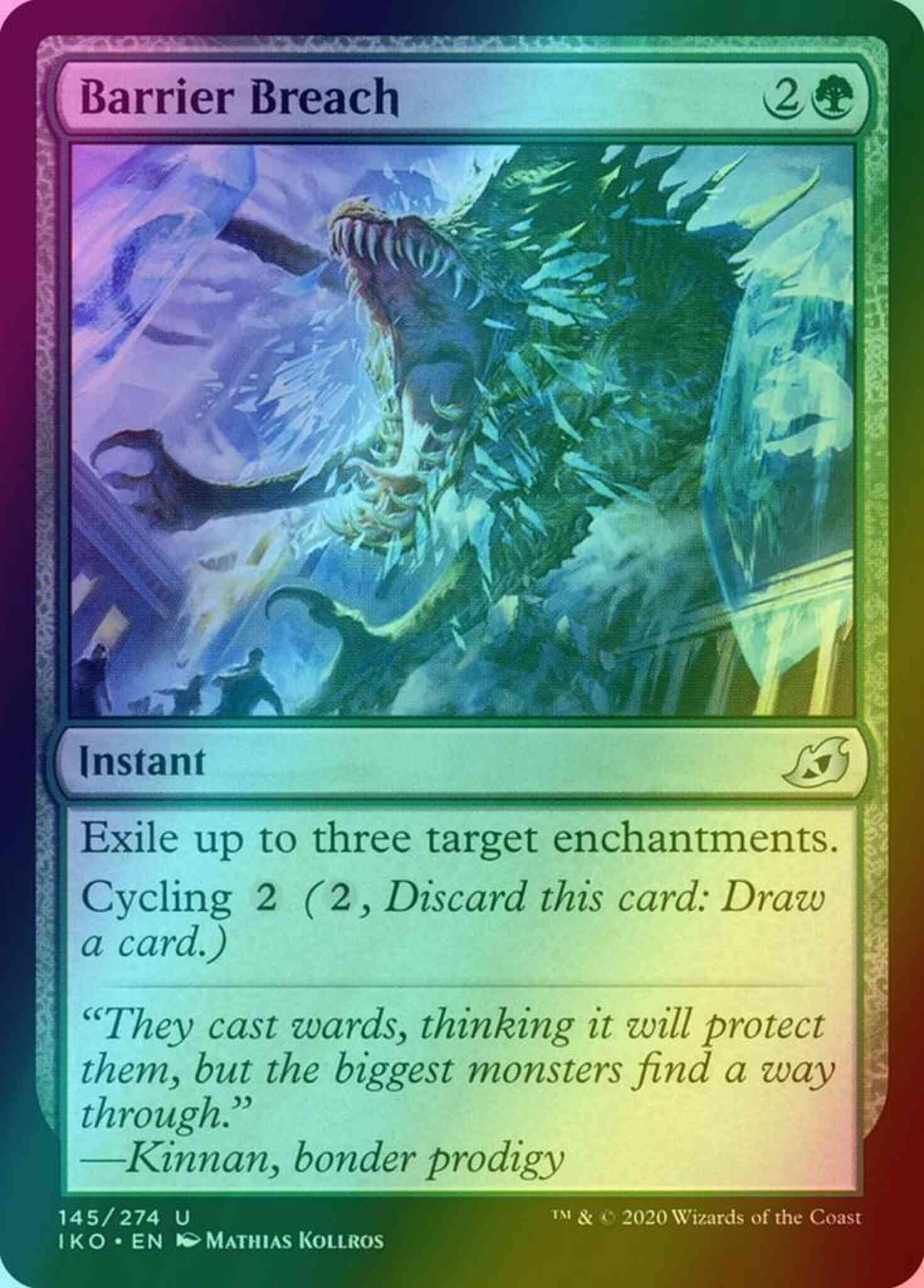 Barrier Breach [145] [Ikoria: Lair of Behemoths] [Foil]