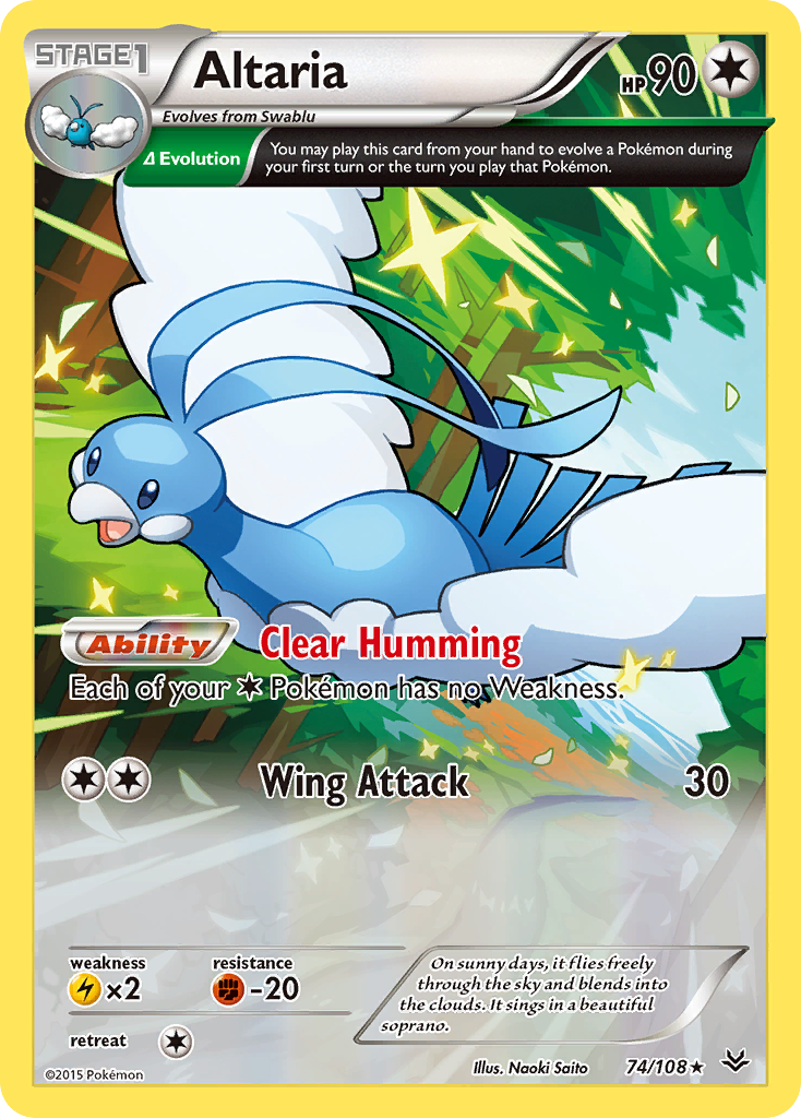 Altaria - 74/108 - Rare
