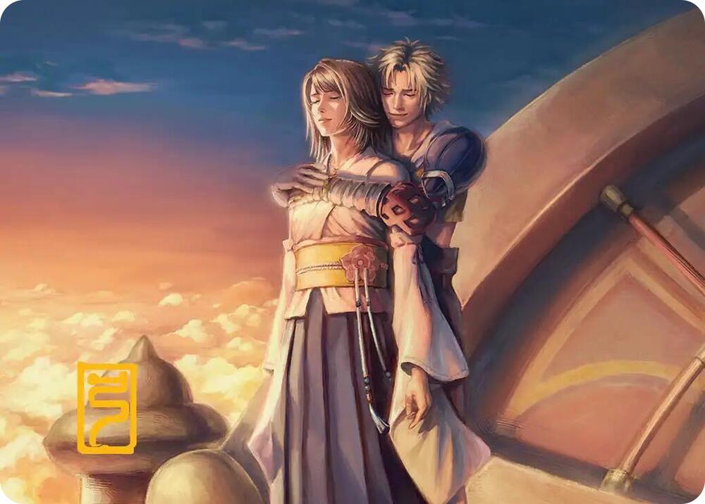 31/53 - Farewell Art Card [FINAL FANTASY: Art Series] [Gold-Stamped]