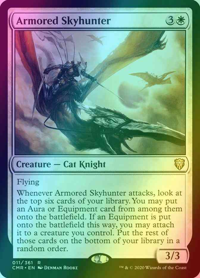 Armored Skyhunter [11] [Commander Legends] [Foil]