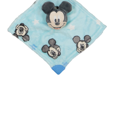 Baby Boys Mickey Mouse Bath Robe and Teething Lovey