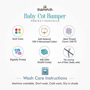 FIRST SIP BABY COT BUMPER - 1011