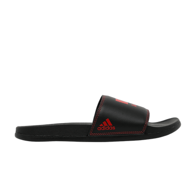 adidas Adilette Comfort Slides 424 Arsenal FC Black Scarlet