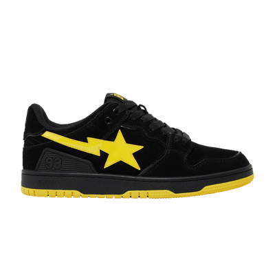 A Bathing Ape Sk8 Sta Black Electric Yellow