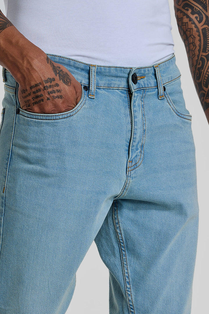 Denim Blue Skinny Fit Jeans