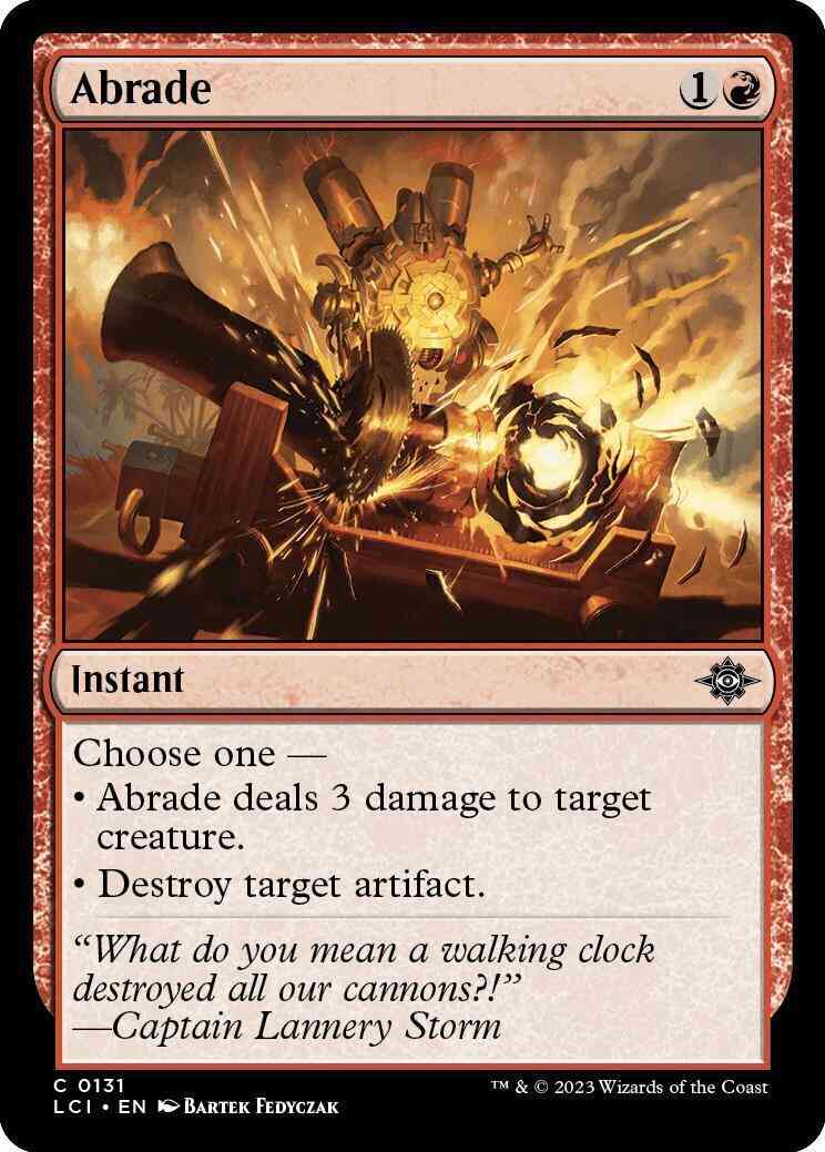 Abrade [131] [The Lost Caverns of Ixalan] [Non-Foil]