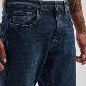 Dark Blue Bootcut Jeans