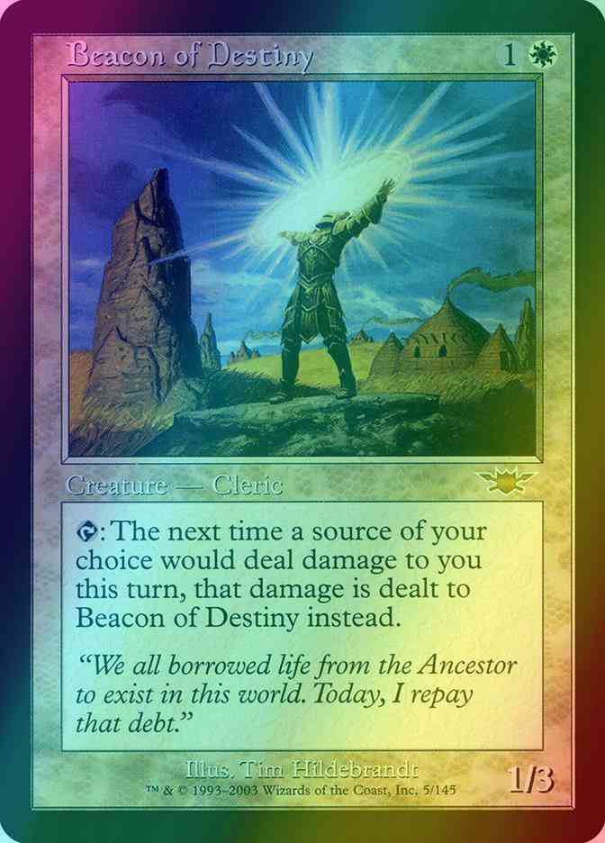 Beacon of Destiny [5] [Legions] [Foil]