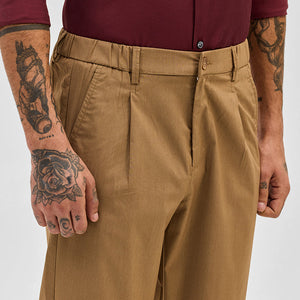 Brown Slim Fit Trousers