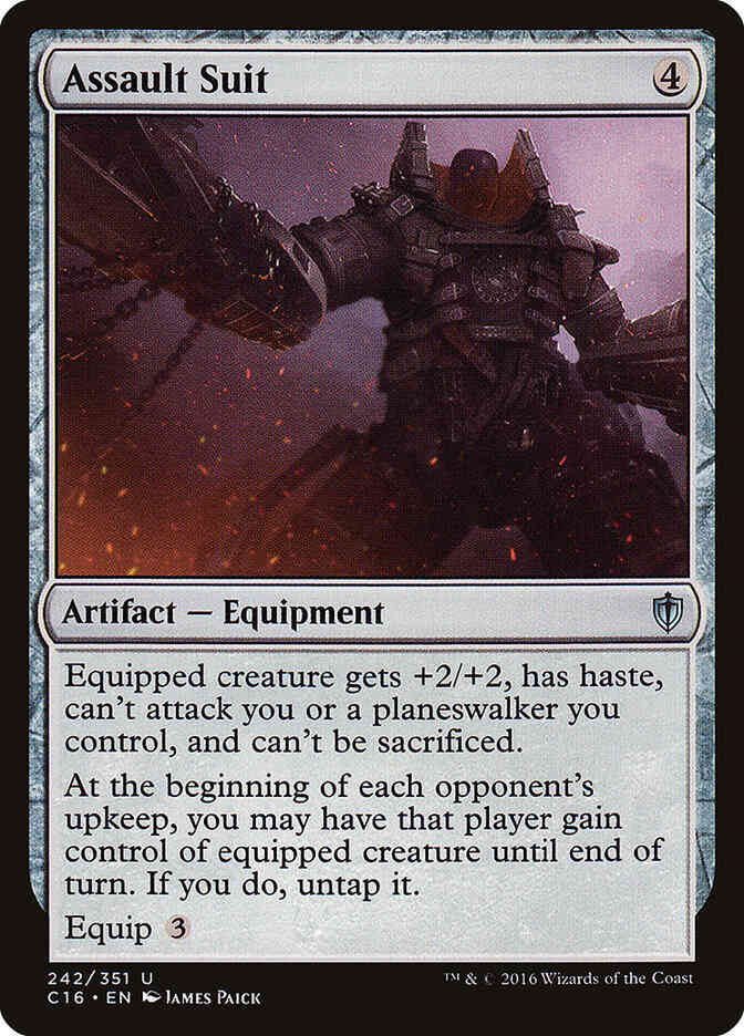 Assault Suit [242] [Commander 2016] [Non-Foil]