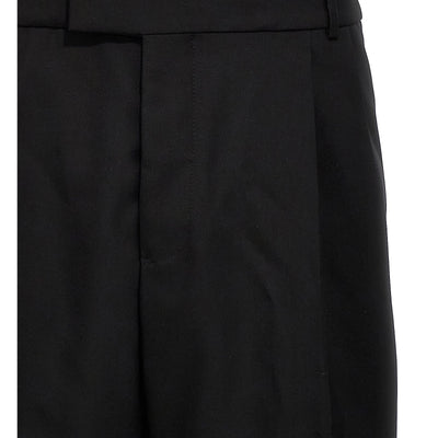 Alexander McQueen Gabardine Wool Pants