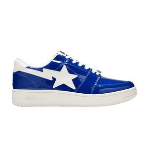 A Bathing Ape Bape Sta Low Patent Blue