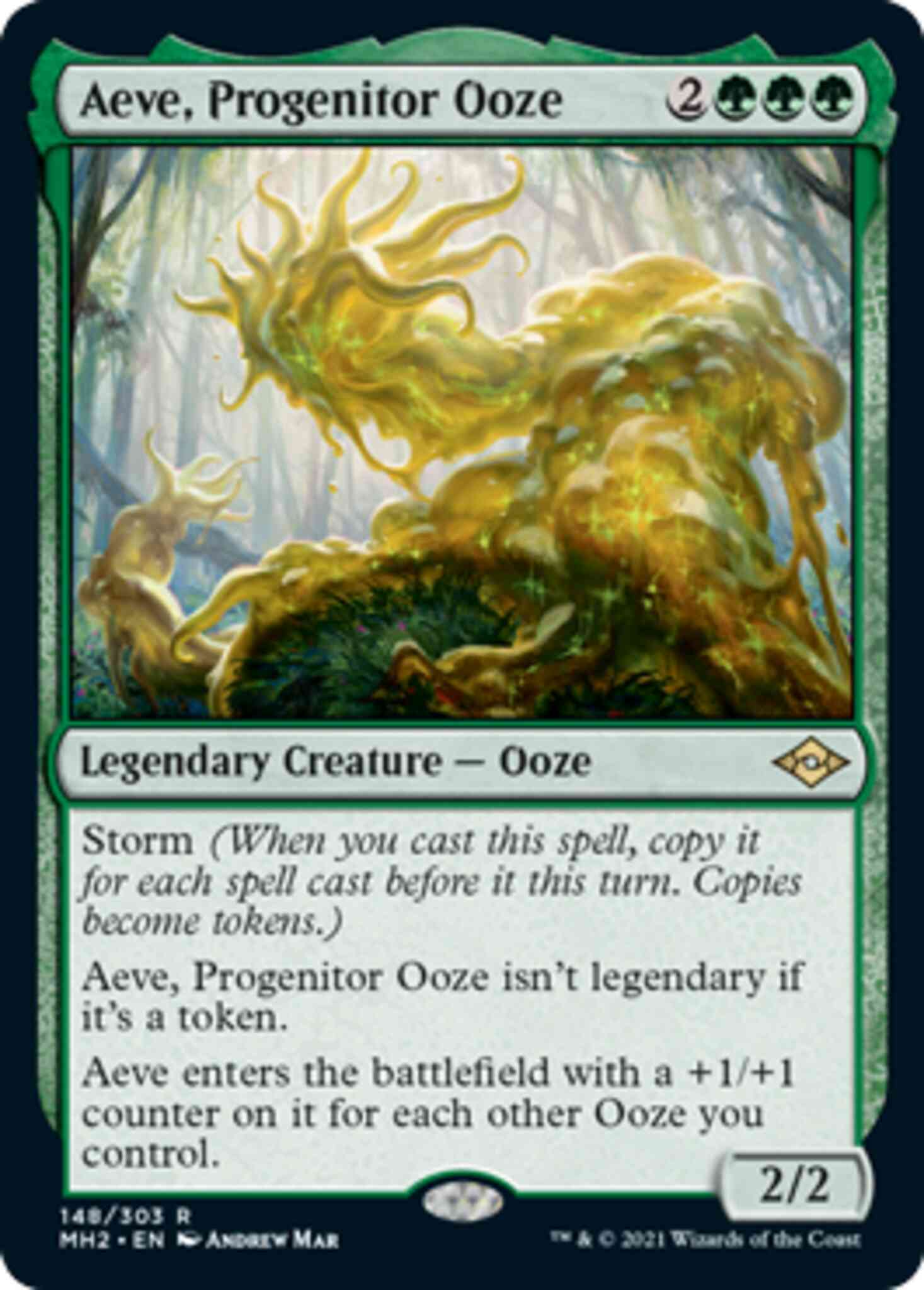 Aeve, Progenitor Ooze [148] [Modern Horizons 2] [Non-Foil]