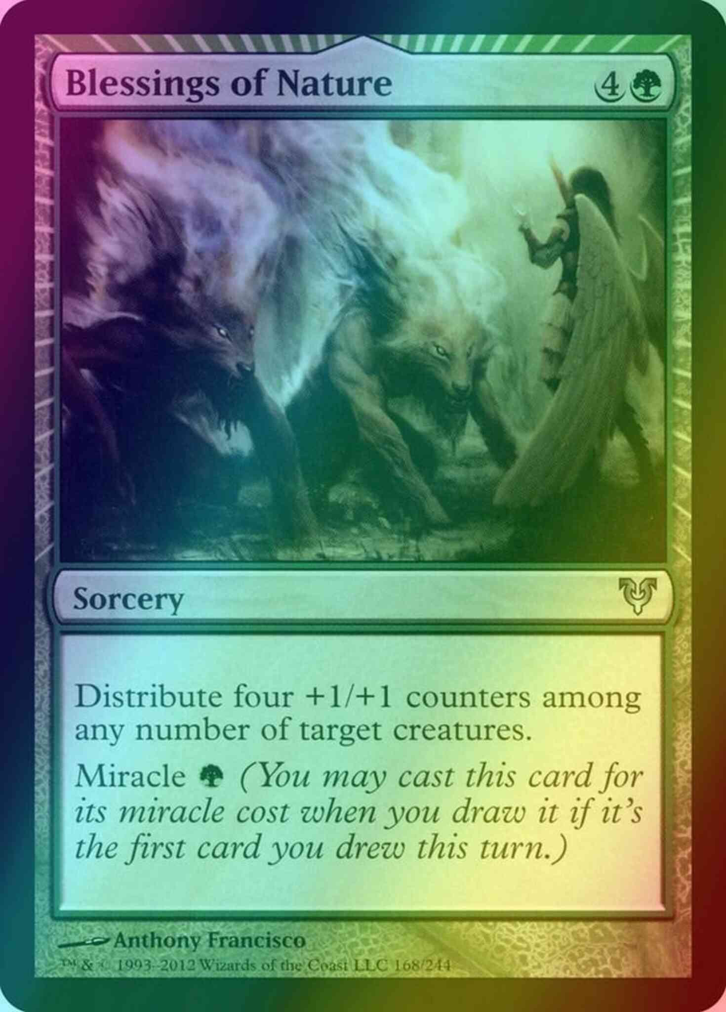 Blessings of Nature [168] [Avacyn Restored] [Foil]