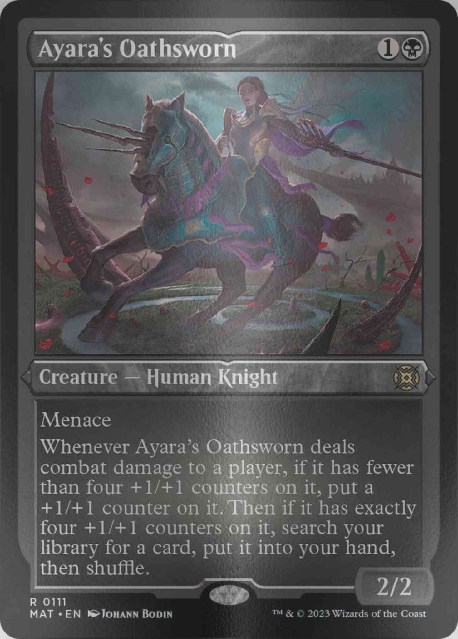 Ayara's Oathsworn [111] [March of the Machine: The Aftermath] [Etched Foil]