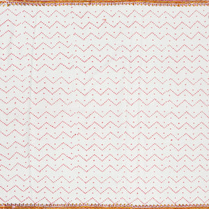 White Woven Jaipur Cotton Saree Printed With Mustard Floral  Motifs