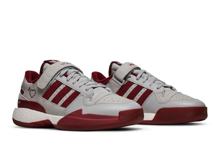 adidas Forum Boost Low Human Made Grey Burgundy