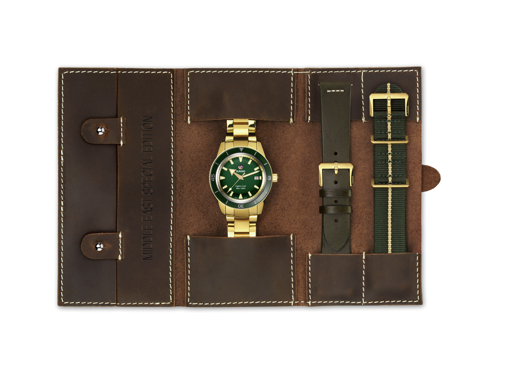 Rado Captain Cook Green Dial Men 42mm