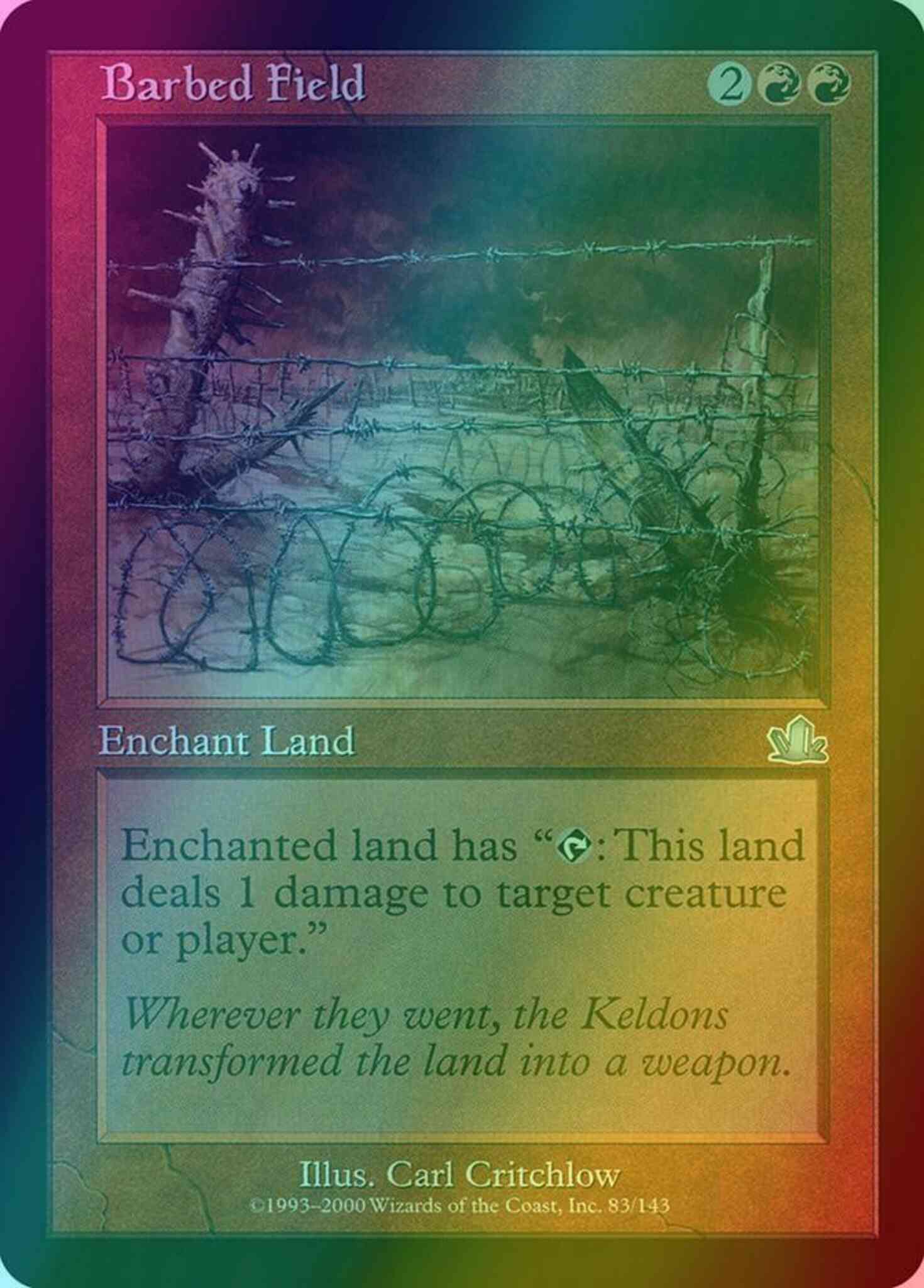 Barbed Field [83] [Prophecy] [Foil]