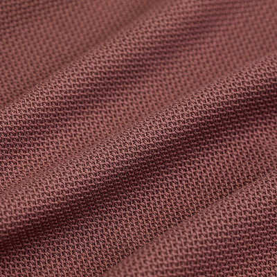 Mauve Textured Polo T-Shirt