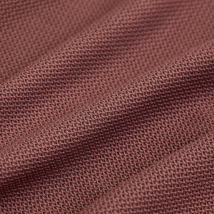 Mauve Textured Polo T-Shirt
