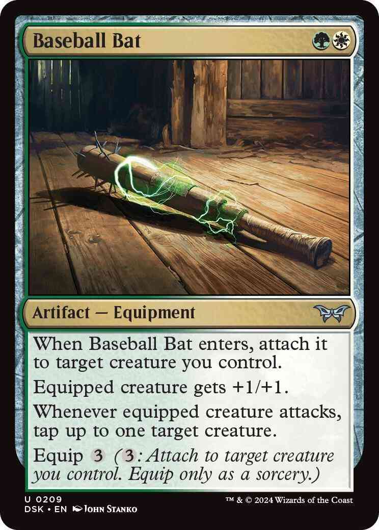 Baseball Bat [209] [Duskmourn: House of Horror] [Non-Foil]