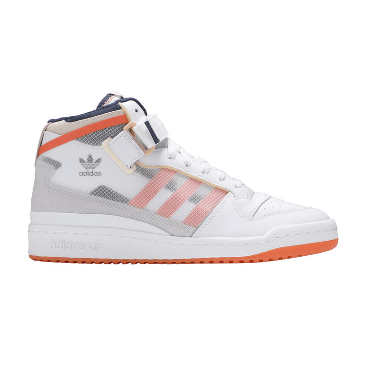 adidas Forum Mid TT White Acid Orange