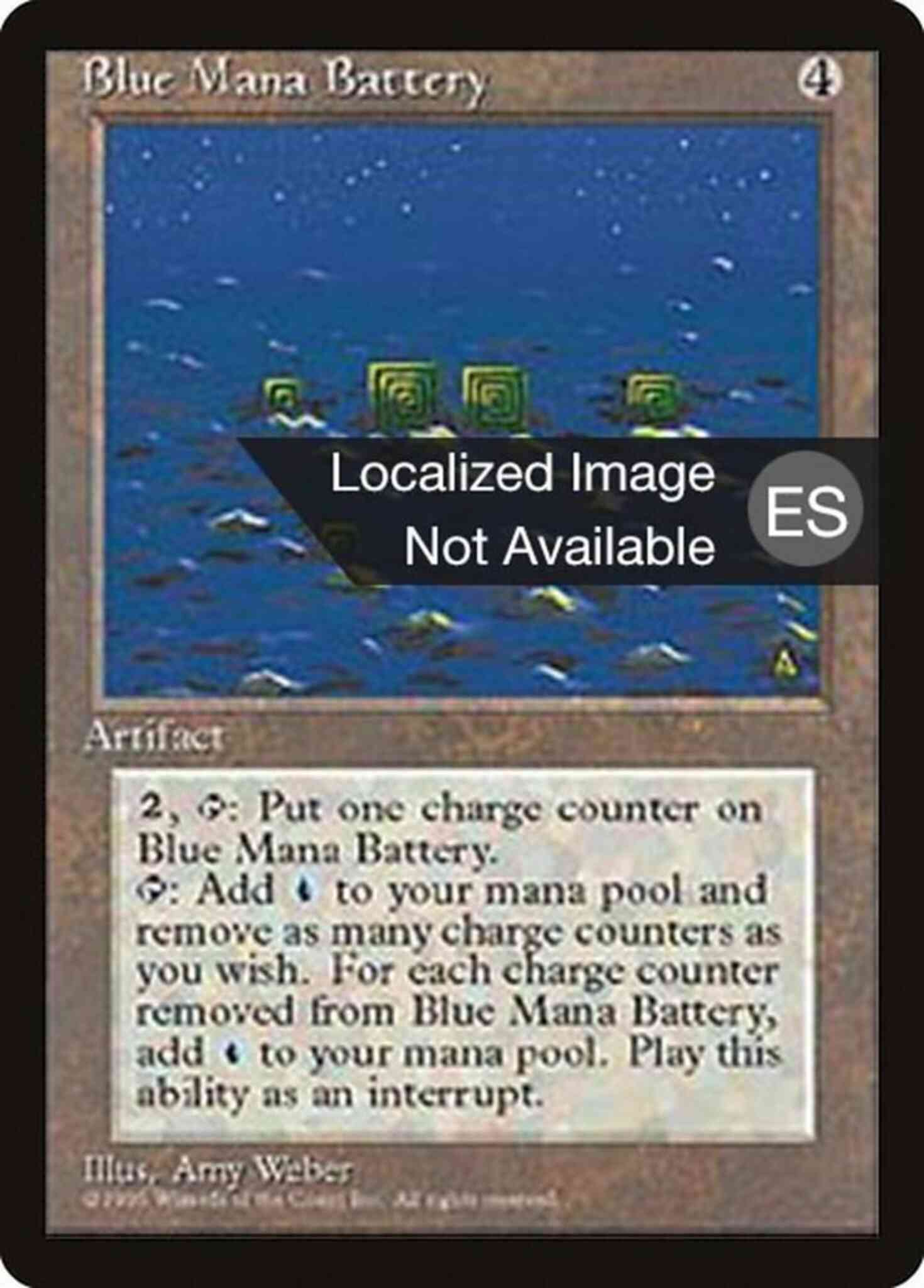 Blue Mana Battery - Korean [300] [Fourth Edition Black Border: Korean] [Non-Foil]