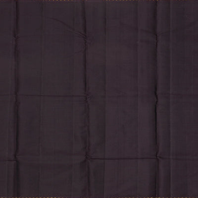 Peach Handloom Korvai Kanchipuram Silk Saree With Mango Buttas