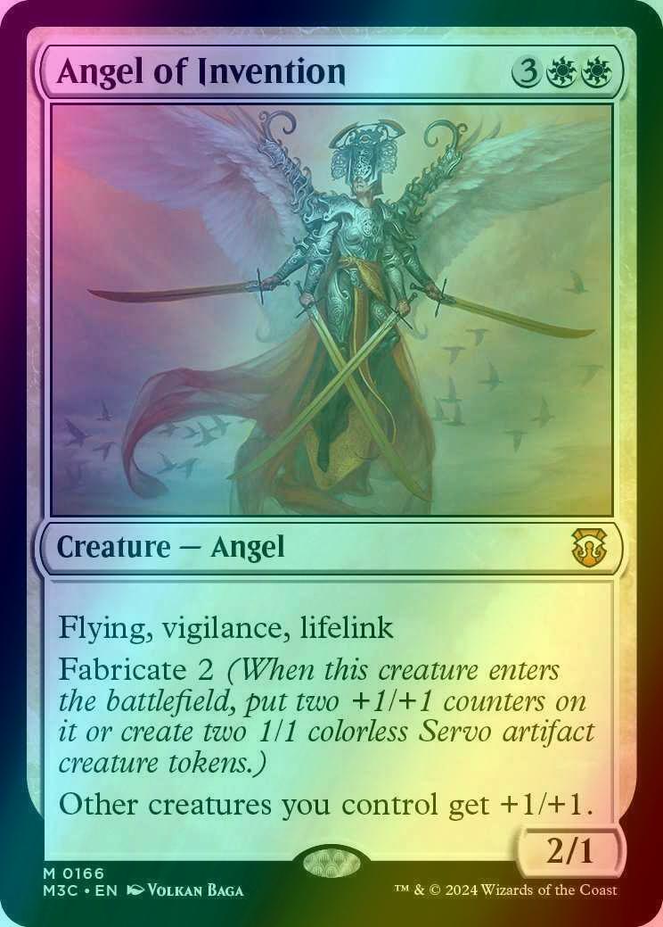 Angel of Invention [166] [Modern Horizons 3: Commander] [Ripple Foil]
