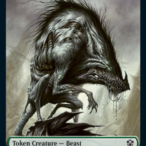 Beast Token (10) // Whale Token (05) [Commander 2021 Tokens] [Non-Foil]